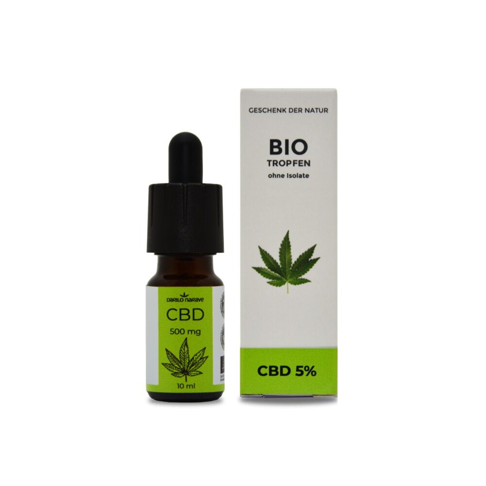 Bio Hanf CBD Öl 500 mg (5 %) – Bild 2