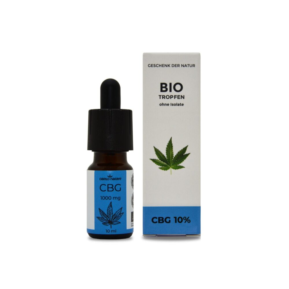 Bio Hanf CBG Öl 1000 mg (10%) – Bild 2