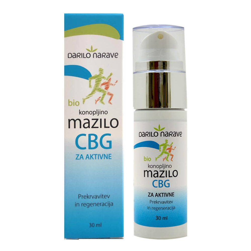 CBD Konopljina Bio Kozmetika CBG mazilo 1